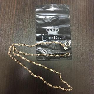ジャスティンデイビス(Justin Davis)のJustin Davis®︎  CURIOチェーン 50cm(ネックレス)