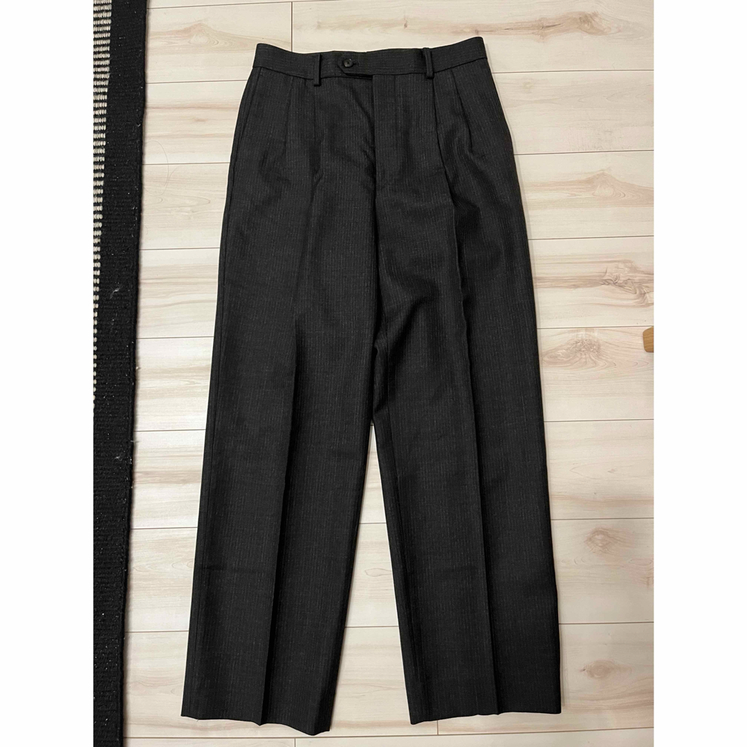 AURALEE - AURALEE BLUEFACED WOOL TWO-TUCK SLACKSの通販 by AURALEE - AURALEE BLUEFACED WOOL TWO-TUCK SLACKSの通販 by