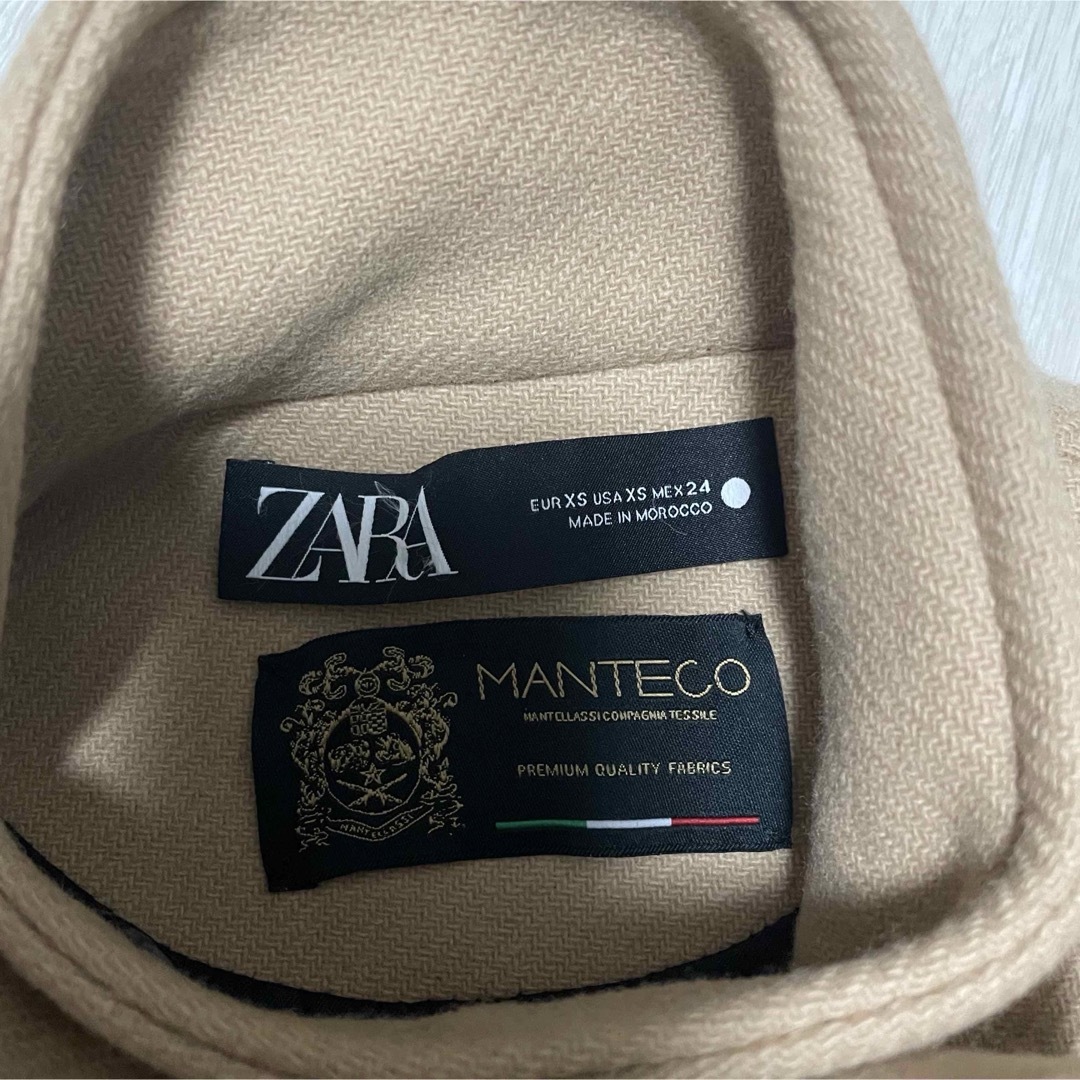 ZARA - ZARA ナポレオンコート ダブルブレスト 金ボタン 美品 ZARA - ZARA ナポレオンコート ダブルブレスト 金ボタン 美品