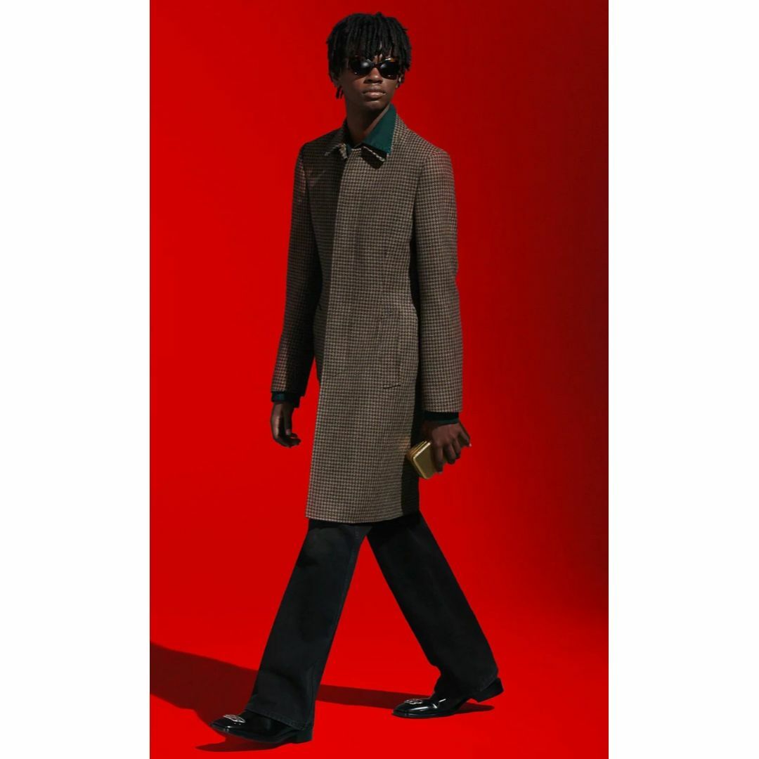 BALENCIAGA - BALENCIAGA Houndstooth Coat 千鳥格子 2019FWの BALENCIAGA - BALENCIAGA Houndstooth Coat 千鳥格子 2019FWの
