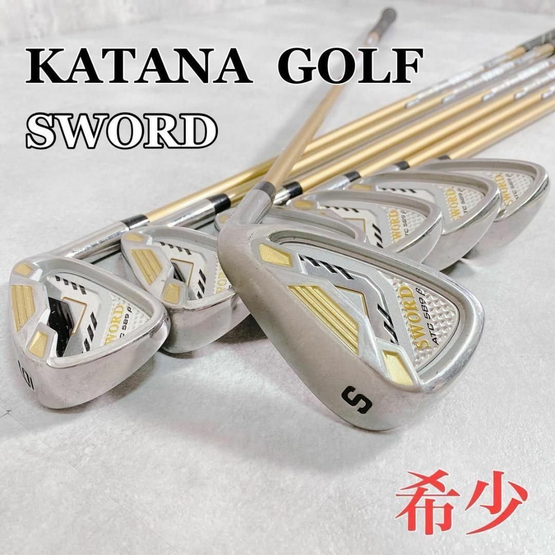 Y735 カタナゴルフ SWORD ATC 589 β アイアンセット 7本 Y735 カタナゴルフ SWORD ATC 589 β アイアンセット 7本