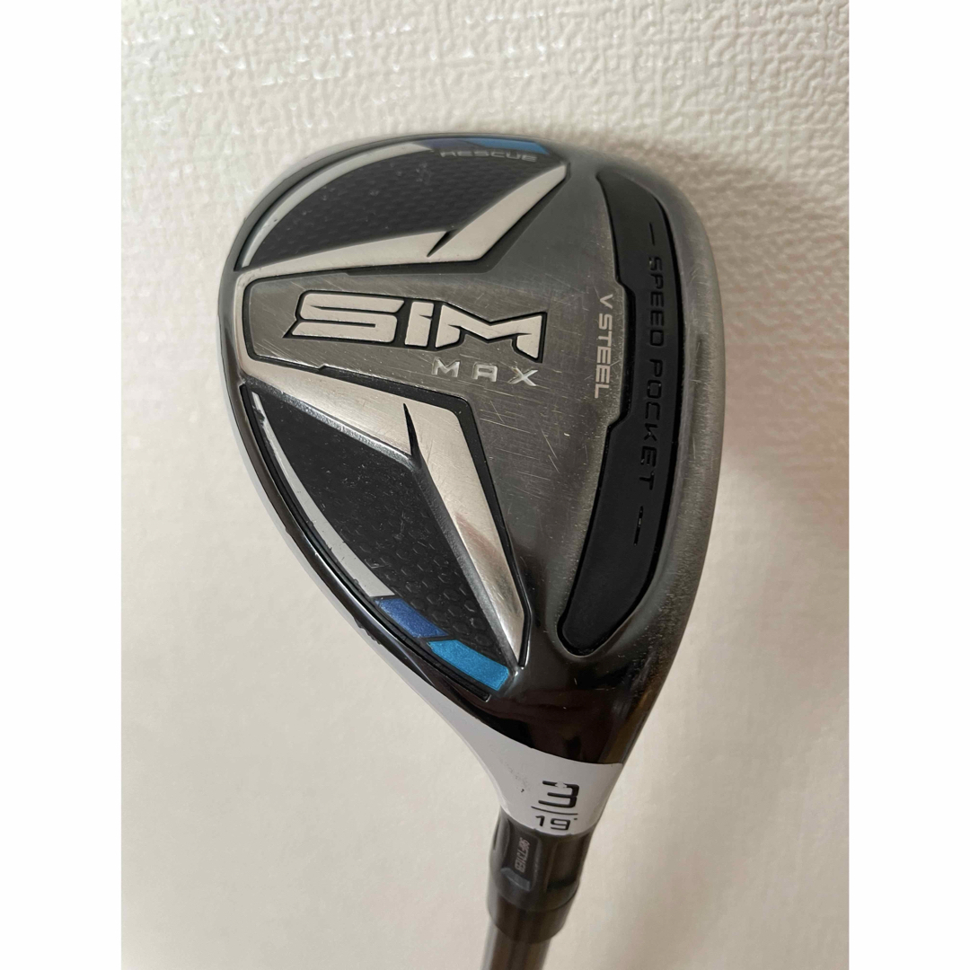 TaylorMade - テーラーメイド メンズ ユーティリティ SIM MAX U3 TaylorMade - テーラーメイド メンズ ユーティリティ SIM MAX U3