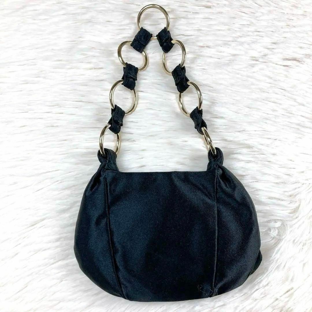 ✨激レア・美品✨ イヴサンローラン ハンドバッグ サテン ✨激レア・美品✨ イヴサンローラン ハンドバッグ サテン