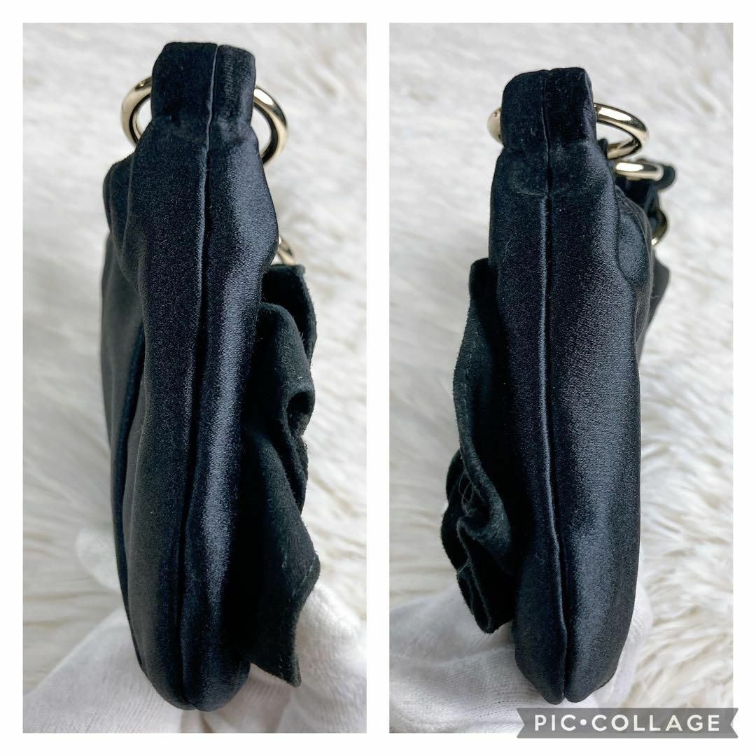 ✨激レア・美品✨ イヴサンローラン ハンドバッグ サテン ✨激レア・美品✨ イヴサンローラン ハンドバッグ サテン