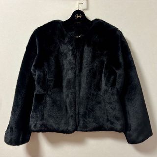 Rady - 【売り切り】Rady☆ボーダーラビットファーコートの通販 Rady - 【売り切り】Rady☆ボーダーラビットファーコートの通販