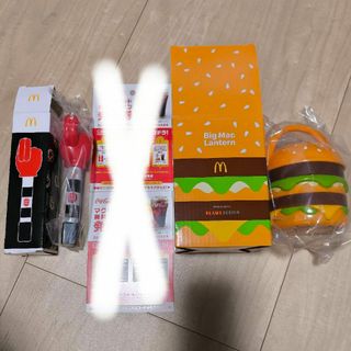 マクドナルド(マクドナルド)の送料込！ビッグマックランタン＆ポテトキャッチャー(フード/ドリンク券)