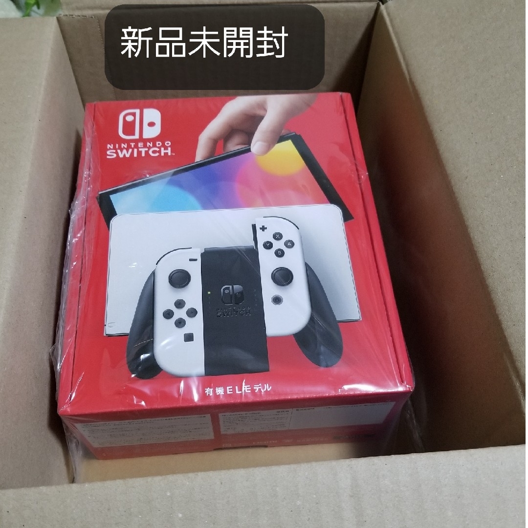 新品Nintendo Switch 有機ELモデル Joy-Conホワイト 新品Nintendo Switch 有機ELモデル Joy-Conホワイト