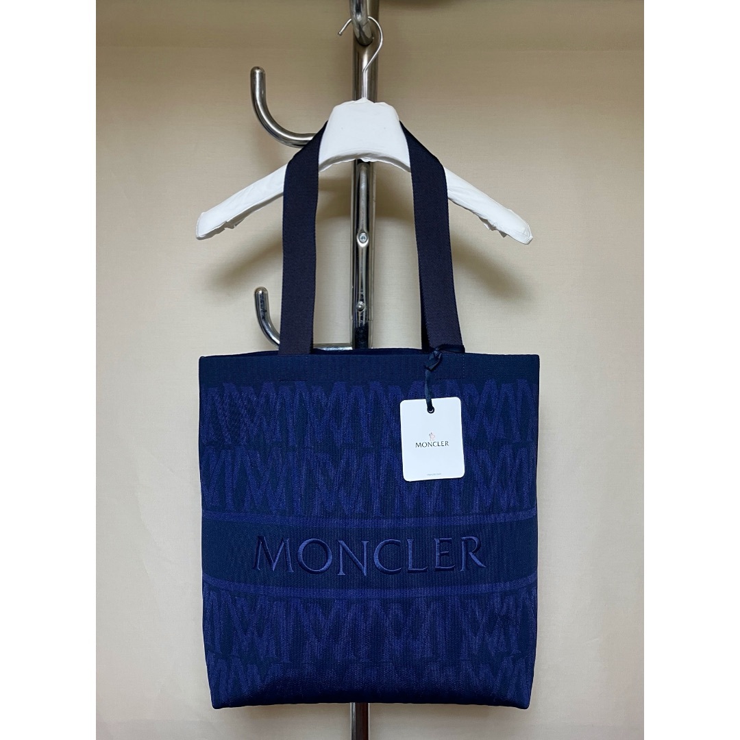 MONCLER - 新品 モンクレール 24ss ブランドロゴトートバッグ ジャガード 16928