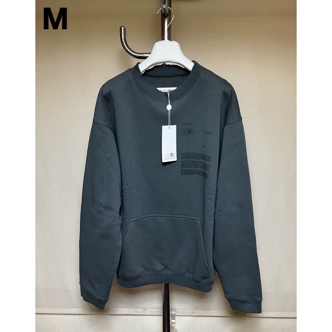 MM6 - 新品 M 24aw マルジェラ MM6 ミニブランドロゴスウェット MM6 - 新品 M 24aw マルジェラ MM6 ミニブランドロゴスウェット