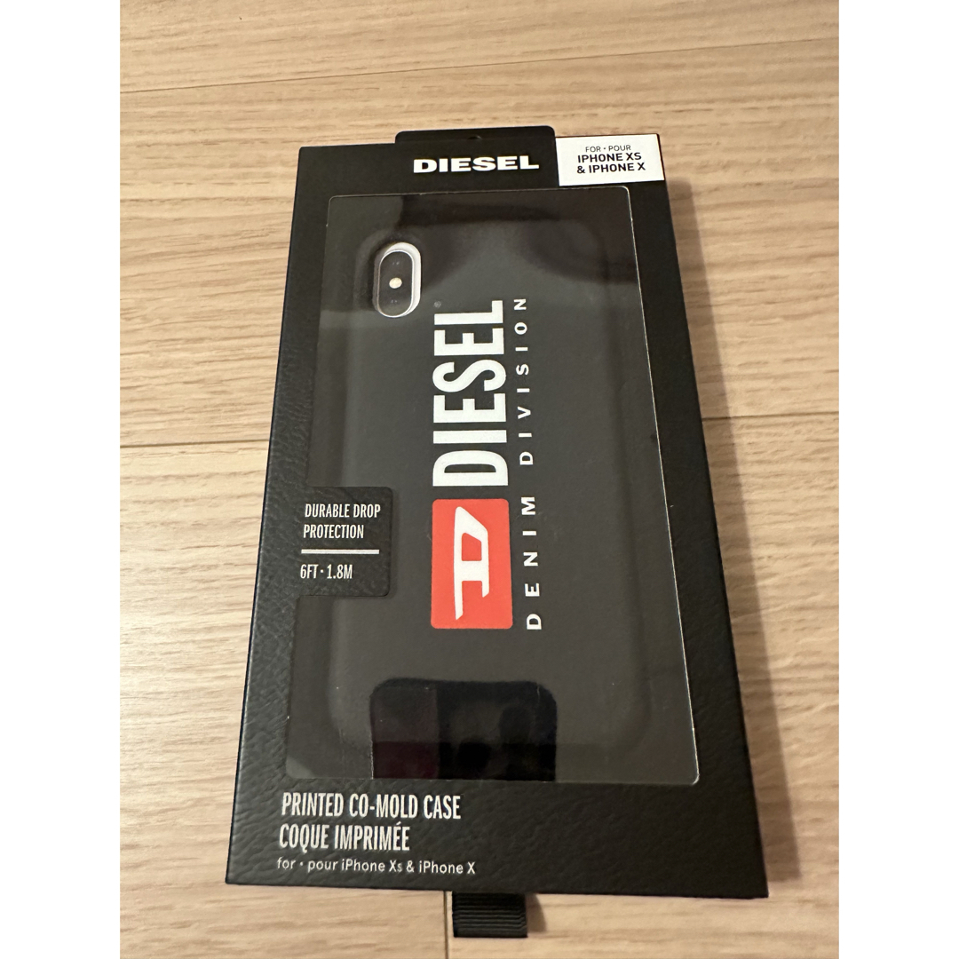 DIESEL(ディーゼル)のDIESEL iPhone XS用 プリントケース スマホ/家電/カメラのスマホアクセサリー(iPhoneケース)の商品写真