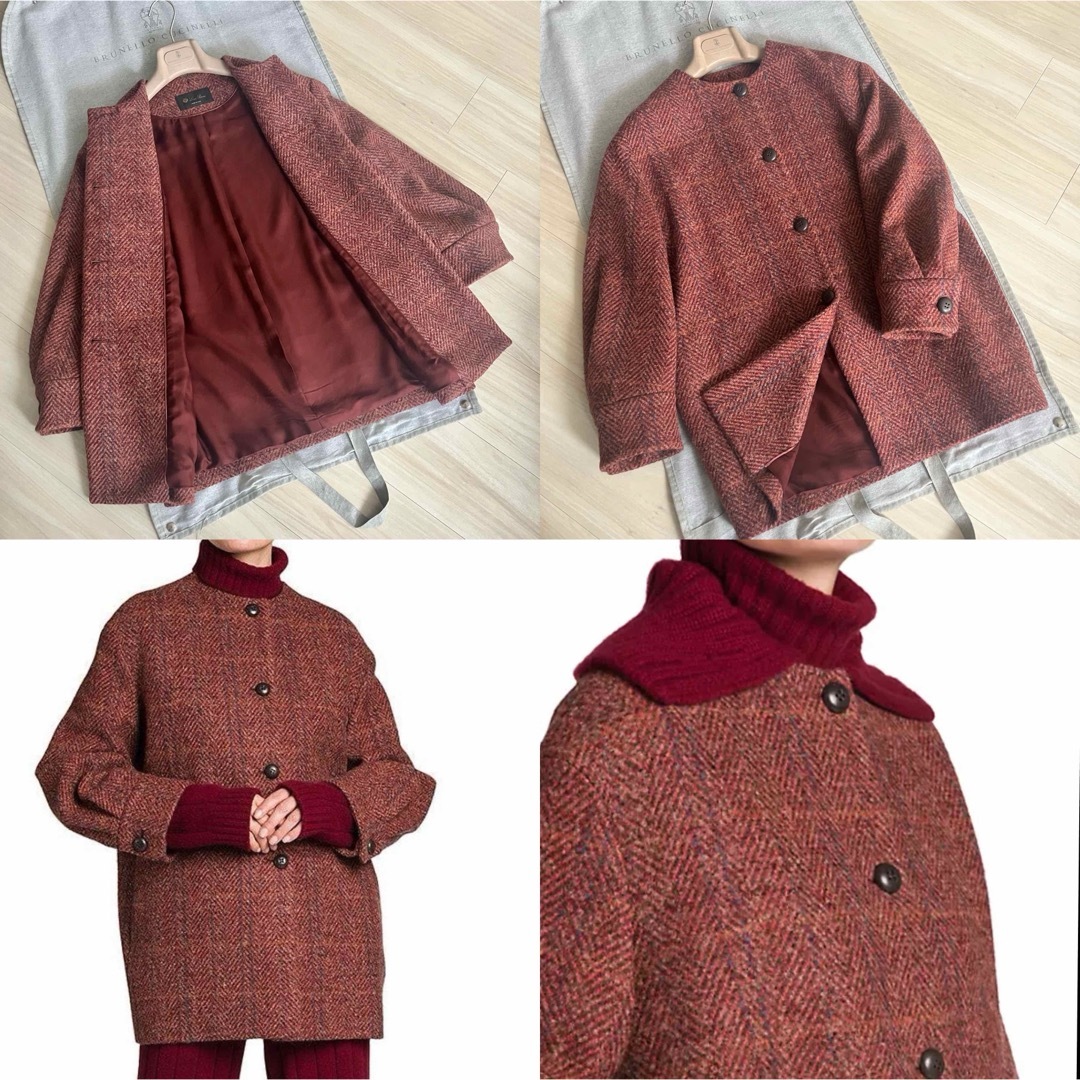 Loro Piana - Loro Pianaロロピアーナ 極美品カシミヤ混 コート Loro Piana - Loro Pianaロロピアーナ 極美品カシミヤ混 コート