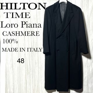 HILTON TIME - ヒルトン チェスターコート ウール カシミヤ HILTON TIME - ヒルトン チェスターコート ウール カシミヤ
