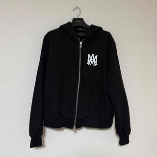 AMIRI - 【国内正規】AMIRI ブラック ZIP フード付きパーカー XL AMIRI - 【国内正規】AMIRI ブラック ZIP フード付きパーカー XL