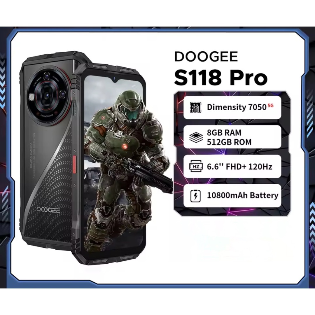 新品未開封 Doogee S118 Pro シルバー Simフリー