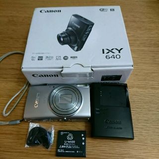 キヤノン(Canon)のCanon　IXY640　wifi　機能付　美品(コンパクトデジタルカメラ)