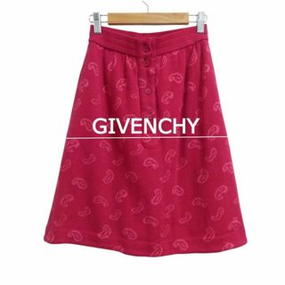 GIVENCHY - 美品 GIVENCHY ペイズリー柄 膝丈 ニット イージー GIVENCHY - 美品 GIVENCHY ペイズリー柄 膝丈 ニット イージー