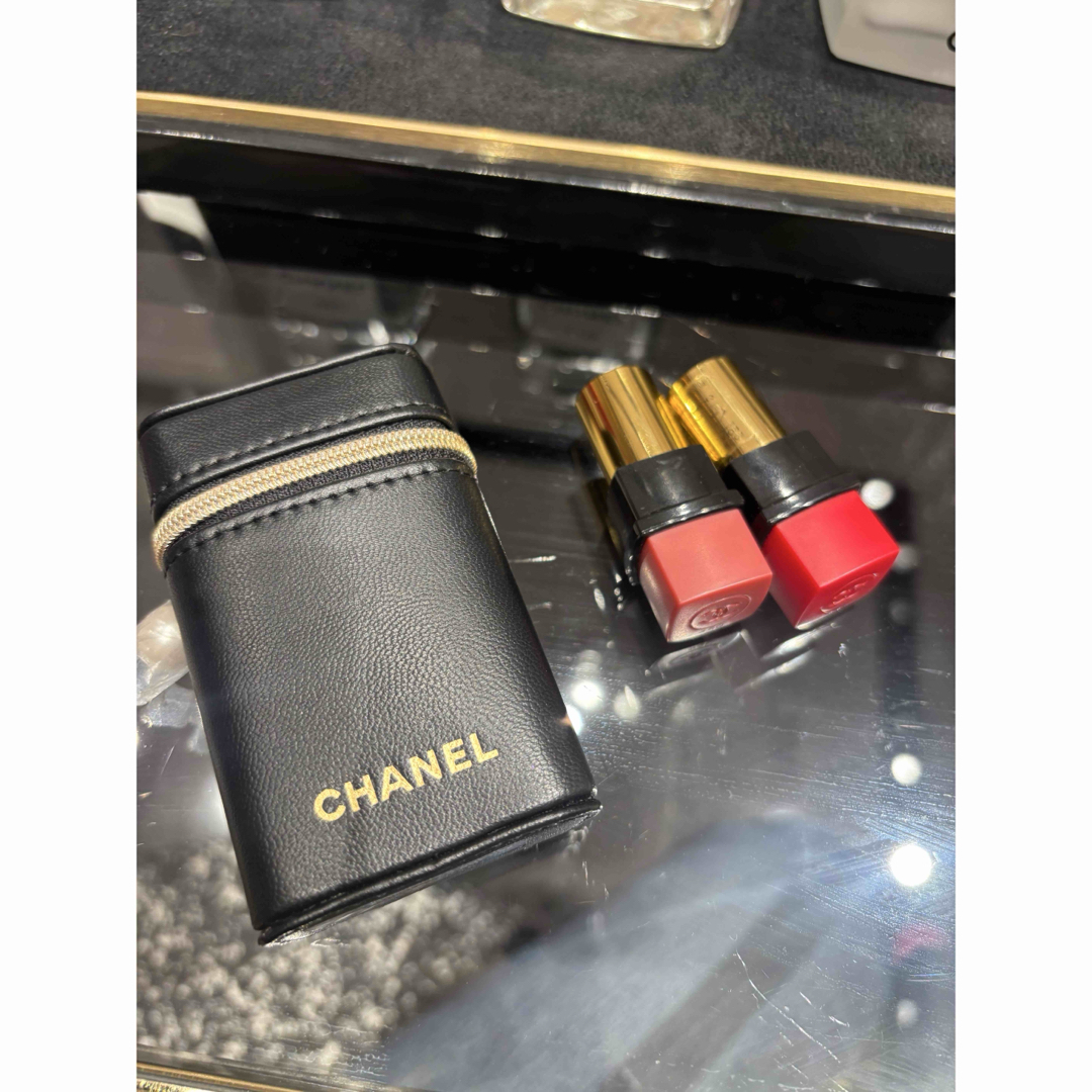 CHANEL - ルージュ アリュール ヴェルヴェット レ ペルル セット CHANEL - ルージュ アリュール ヴェルヴェット レ ペルル セット