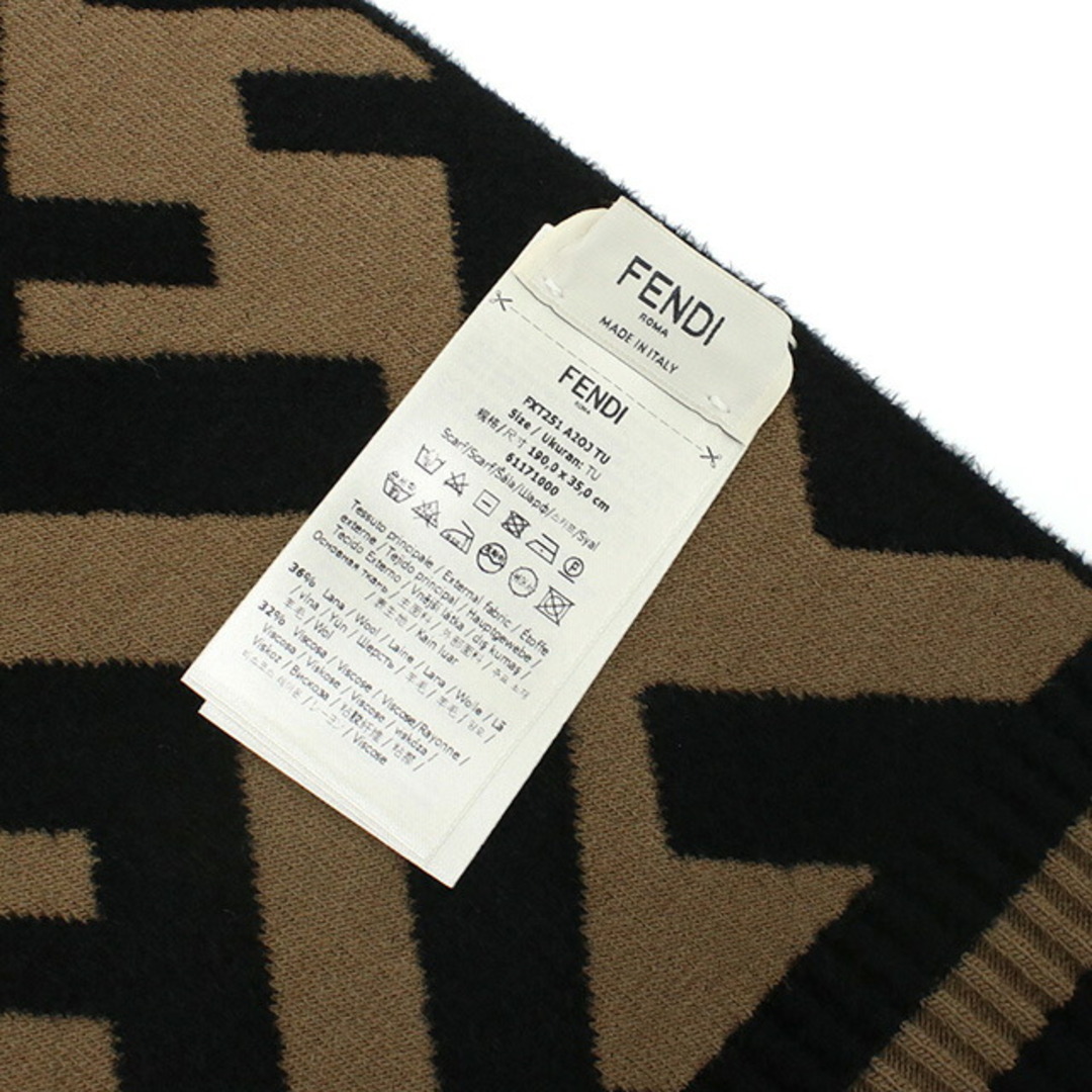 FENDI - 【新品】フェンディ FENDI マフラー レディース FXT251 FENDI - 【新品】フェンディ FENDI マフラー レディース FXT251