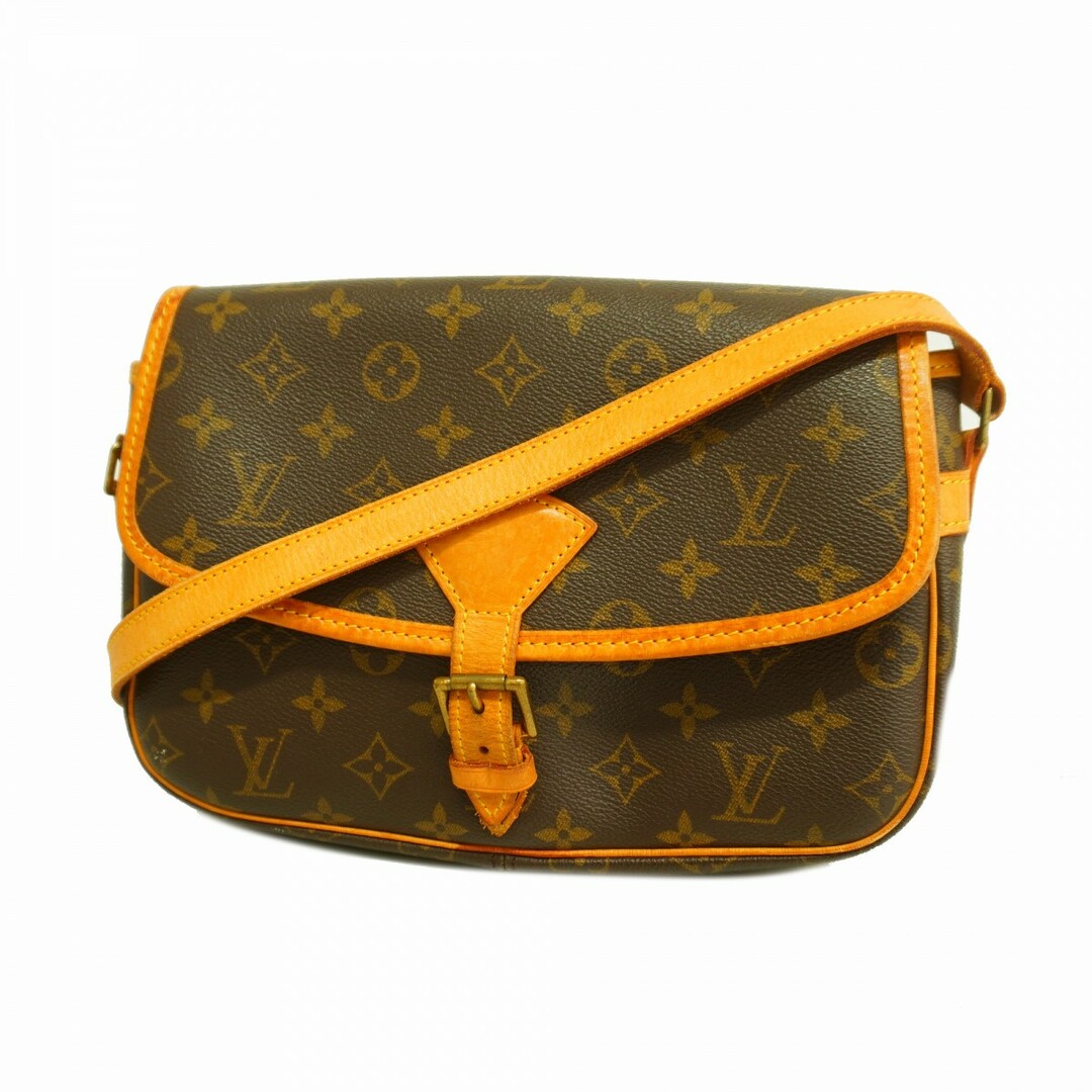 LOUIS VUITTON - ★SALE【5ac2329】ルイヴィトン ショルダーバッグ モノグラム ソローニュ M42250 ブラウン【中古】レディース