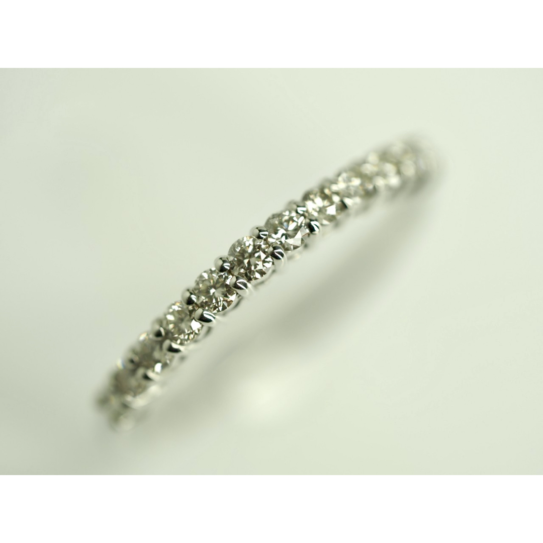 D0.30ct 美しい✨Pt900 天然ダイヤモンド ハーフエタニティリング D0.30ct 美しい✨Pt900 天然ダイヤモンド ハーフエタニティリング