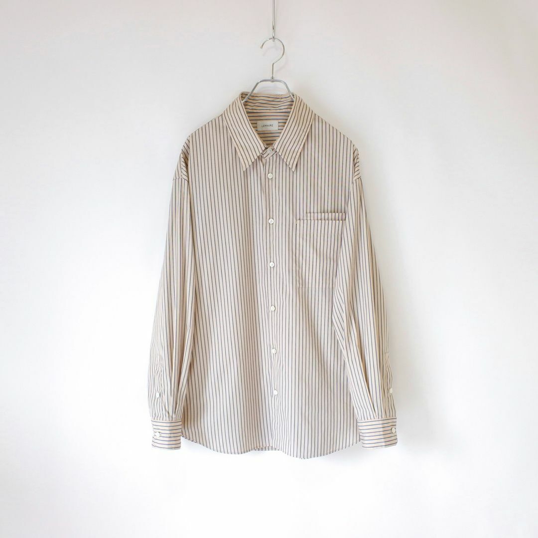 24ss Lemaire ストライプシャツ 24ss Lemaire ストライプシャツ