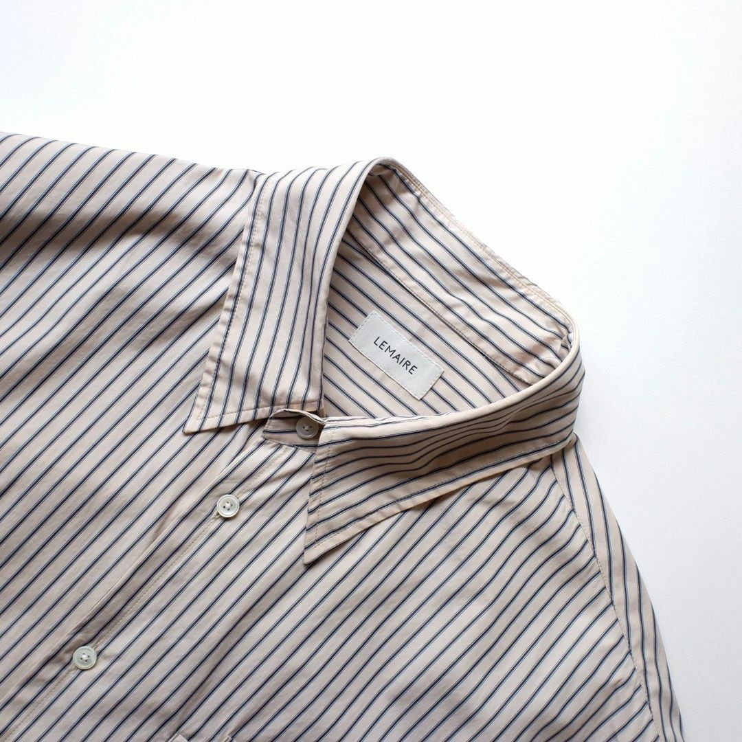 24ss Lemaire ストライプシャツ 24ss Lemaire ストライプシャツ