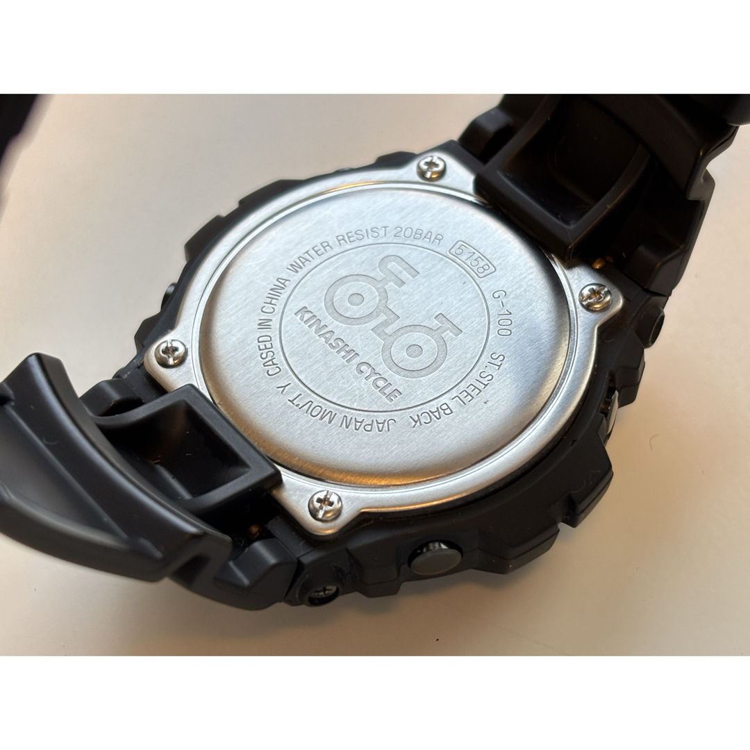 木梨サイクル コラボG-SHOCK ブラック ホワイト 手繰る 2本セット 木梨サイクル コラボG-SHOCK ブラック ホワイト 手繰る 2本セット