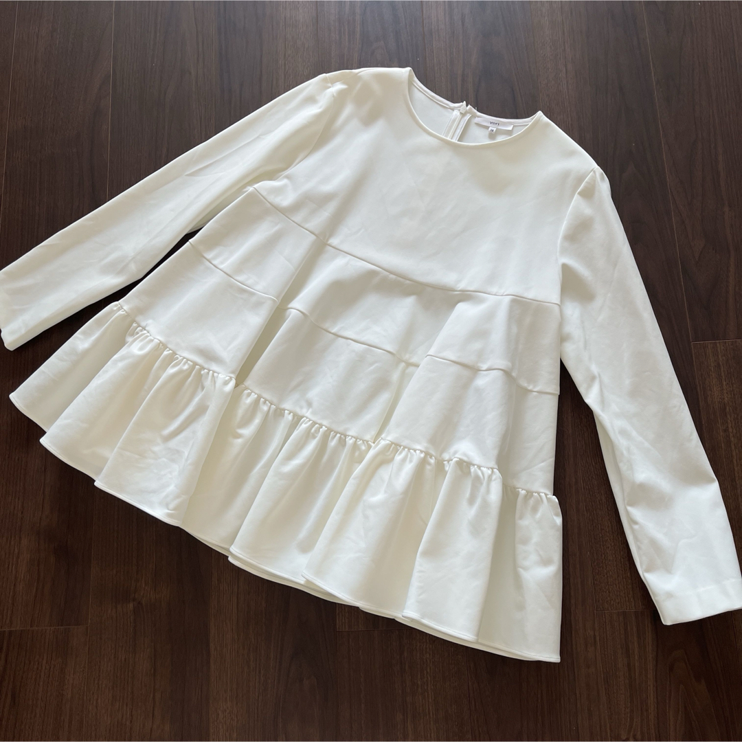 yori ぬくぬくティアードフリルブラウス 38 yori ぬくぬくティアードフリルブラウス 38