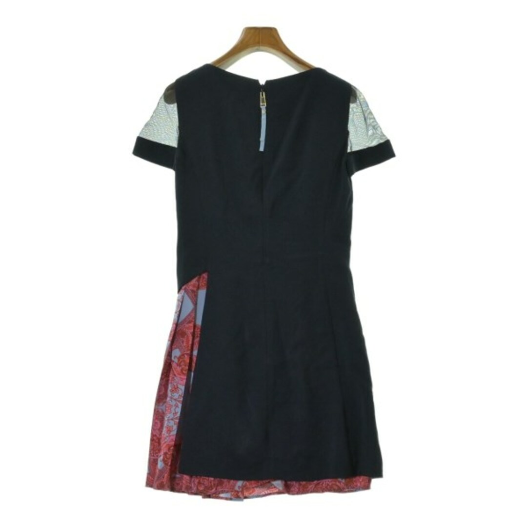 VERSACE ヴェルサーチ ワンピース 紺 36(XS位) 4112524D0008 VERSACE - VERSACE ヴェルサーチ ワンピース 36(XS位) 紺 【古着