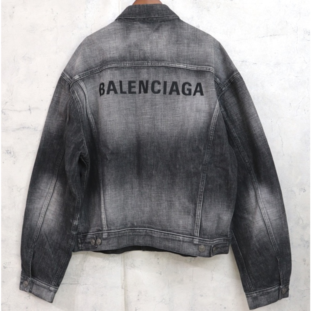 BALENCIAGA 銀座店 バレンシアガ バックロゴプリント デニム BALENCIAGA 銀座店 バレンシアガ バックロゴプリント デニム