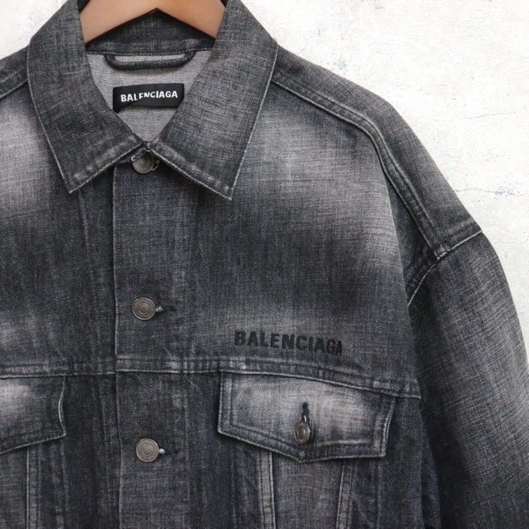 BALENCIAGA 銀座店 バレンシアガ バックロゴプリント デニム BALENCIAGA 銀座店 バレンシアガ バックロゴプリント デニム