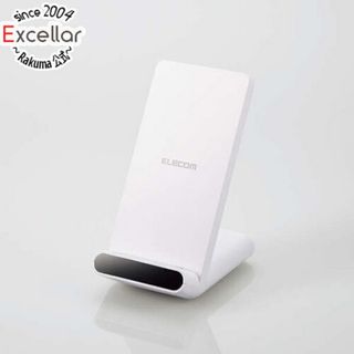 エレコム(ELECOM)のELECOM　Qi規格対応ワイヤレス充電器 W-QS09WH　ホワイト(バッテリー/充電器)