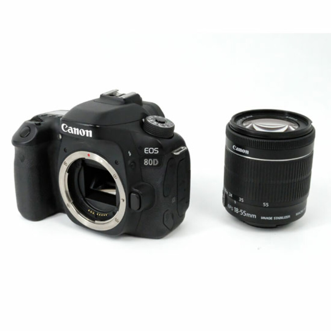 Canon - Canon製 デジタル一眼レフカメラ EOS 80D EF-S18-55 IS STM レンズキット 元箱ありの通販 by エクセラー| キヤノンならラクマ Canon - Canon製 デジタル一眼レフカメラ EOS 80D EF-S18-55 IS STM レンズキット 元箱ありの通販 by エクセラー| キヤノンならラクマ