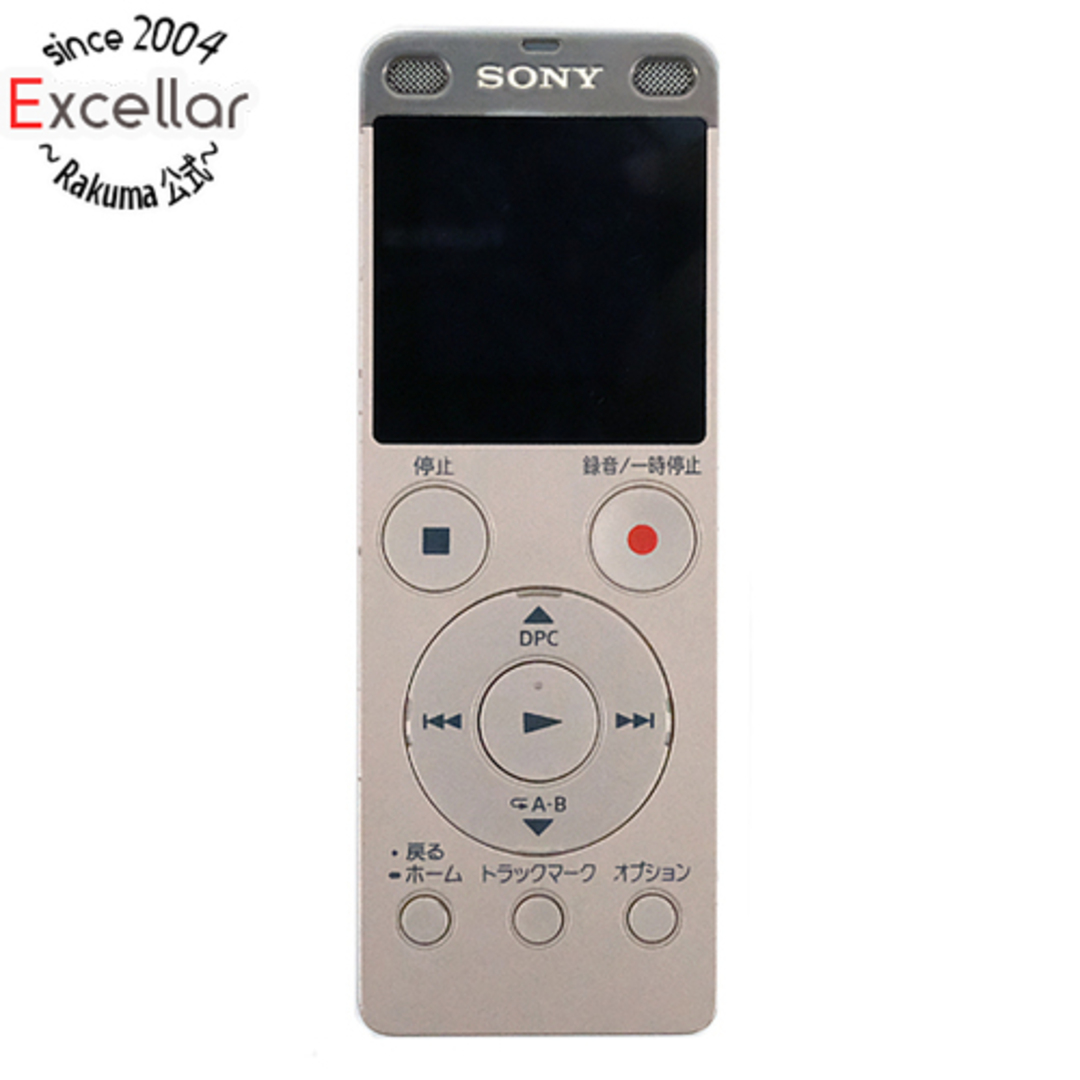 SONY(ソニー)のSONY ステレオICレコーダー ICD-UX560F ゴールド 本体のみ 液晶画面いたみ スマホ/家電/カメラのオーディオ機器(その他)の商品写真