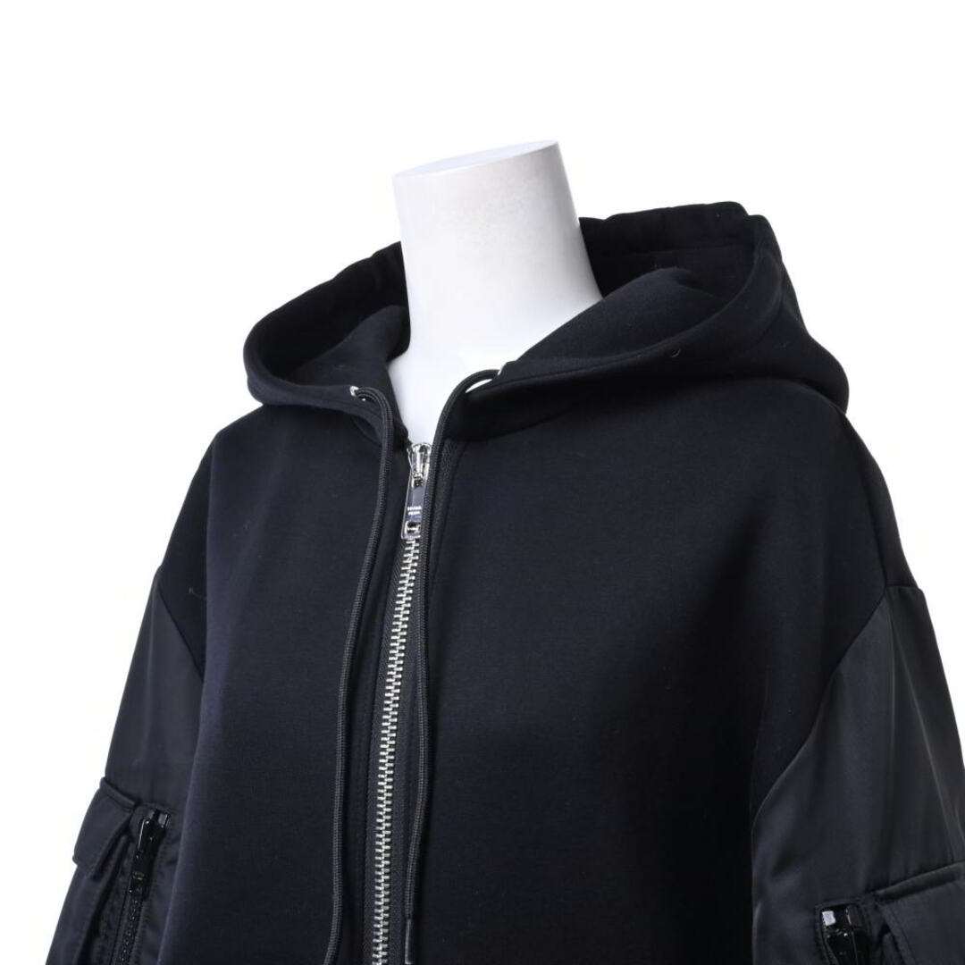 PRADA - PRADA コットン ナイロンスリーブ ジップアップ PRADA - PRADA コットン ナイロンスリーブ ジップアップ