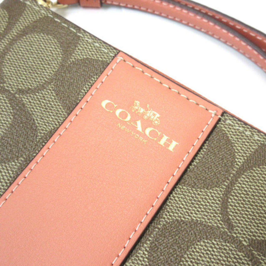 COACH - コーチ リストレットポーチ シグネチャー キャンバス COACH - コーチ リストレットポーチ シグネチャー キャンバス