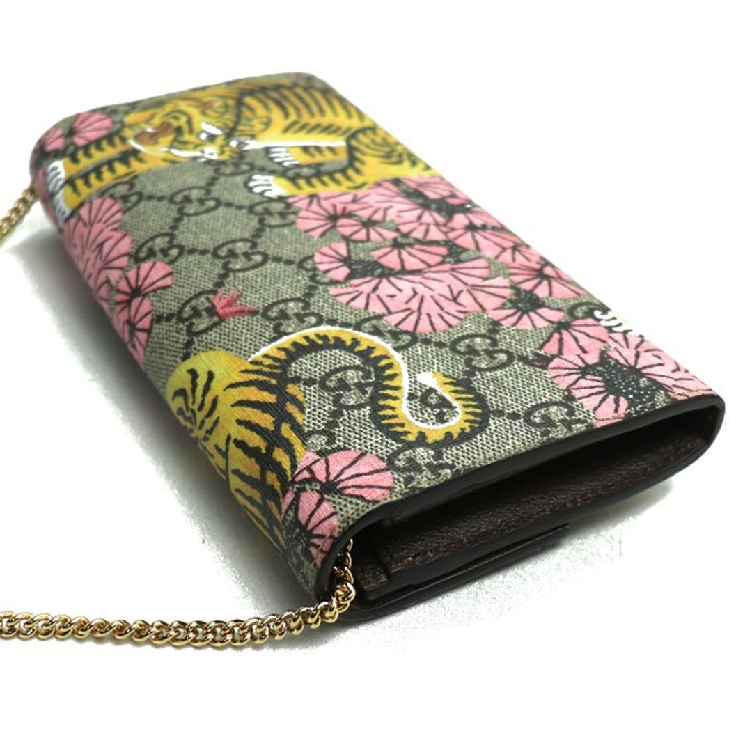 GUCCI - GUCCI グッチ GGスプリーム チェーンウォレット GUCCI - GUCCI グッチ GGスプリーム チェーンウォレット