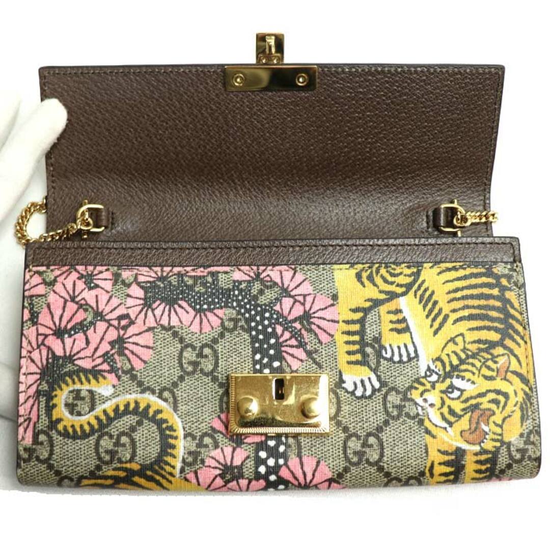 GUCCI - GUCCI グッチ GGスプリーム チェーンウォレット GUCCI - GUCCI グッチ GGスプリーム チェーンウォレット