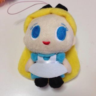 不思議の国のアリスぬいぐるみストラップ(ストラップ/イヤホンジャック)