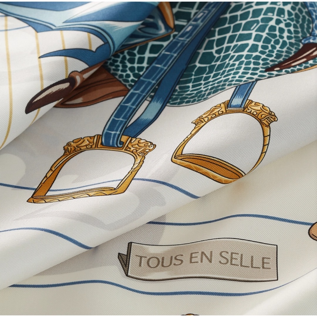 HERMES - エルメス25SS新作カレ 90《すべては鞍の中に》の通販 HERMES - エルメス25SS新作カレ 90《すべては鞍の中に》の通販