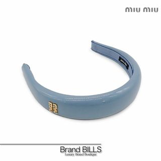MIU MIU(ヘアアクセサリー ・ ブルー・ネイビー/青色系)の MIU MIU(ヘアアクセサリー ・ ブルー・ネイビー/青色系)の