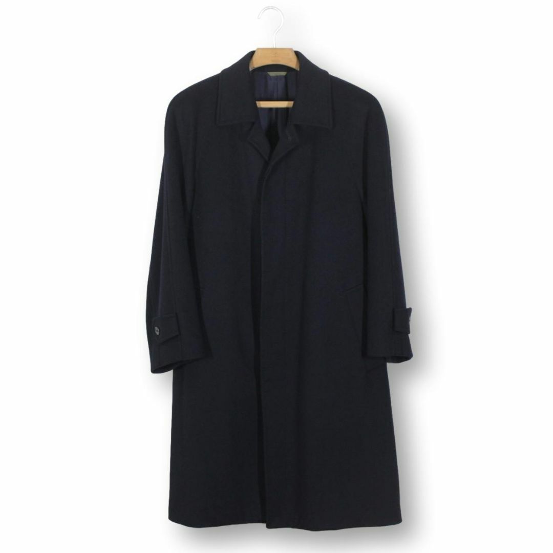 D’URBAN - 19【極美品】ダーバン カシミヤコート B5 メンズ 幅広体 M ネイビー 紺