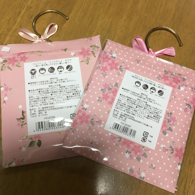 春❣️  桜❣️  フックサシェ ハンドメイドのインテリア/家具(アロマ/キャンドル)の商品写真