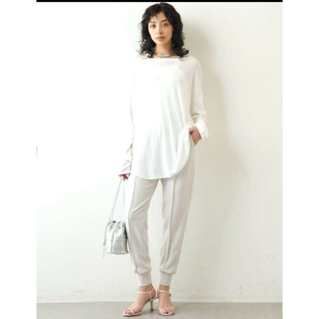 新品】Liesse リエス トップヘリンボーンベルト付きスカート 新品】Liesse リエス トップヘリンボーンベルト付きスカート