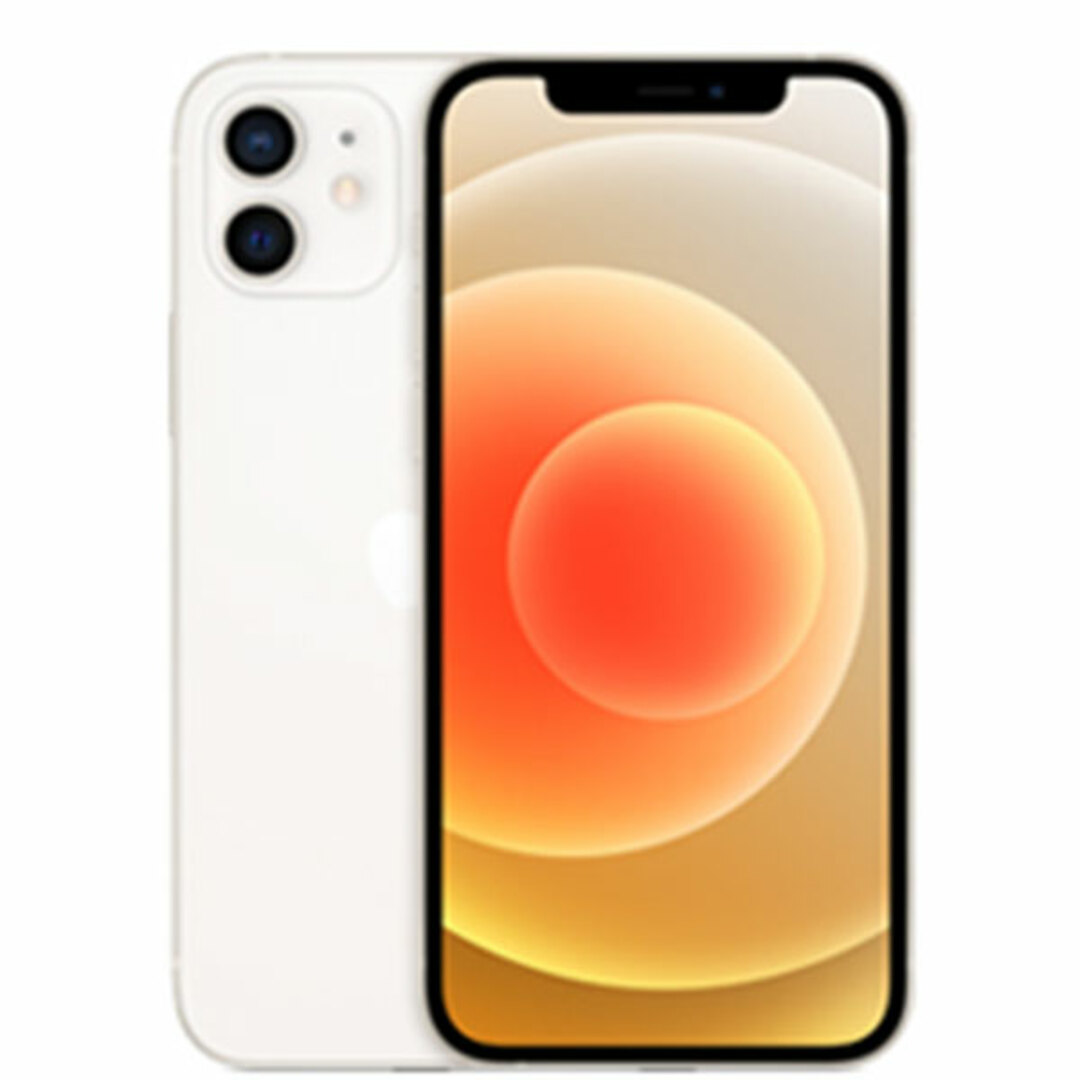 バッテリー90%以上 iPhone12 128GB ホワイト SIMフリー 本体 A バッテリー90%以上 iPhone12 128GB ホワイト SIMフリー 本体 A