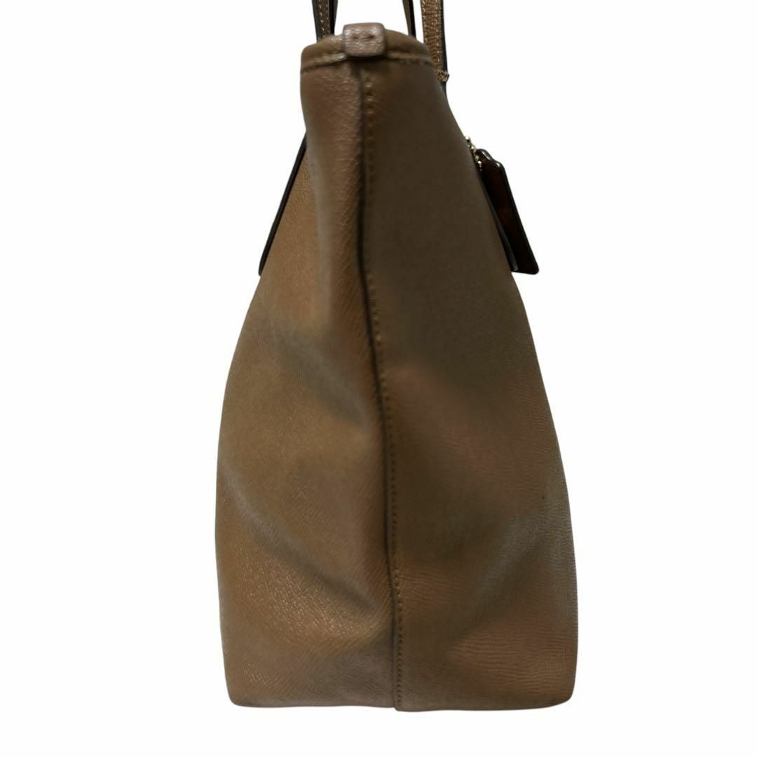美品 COACH コーチ トートバッグ レザー A4 大容量 ブラウン 肩掛け 美品 COACH コーチ トートバッグ レザー A4 大容量 ブラウン 肩掛け