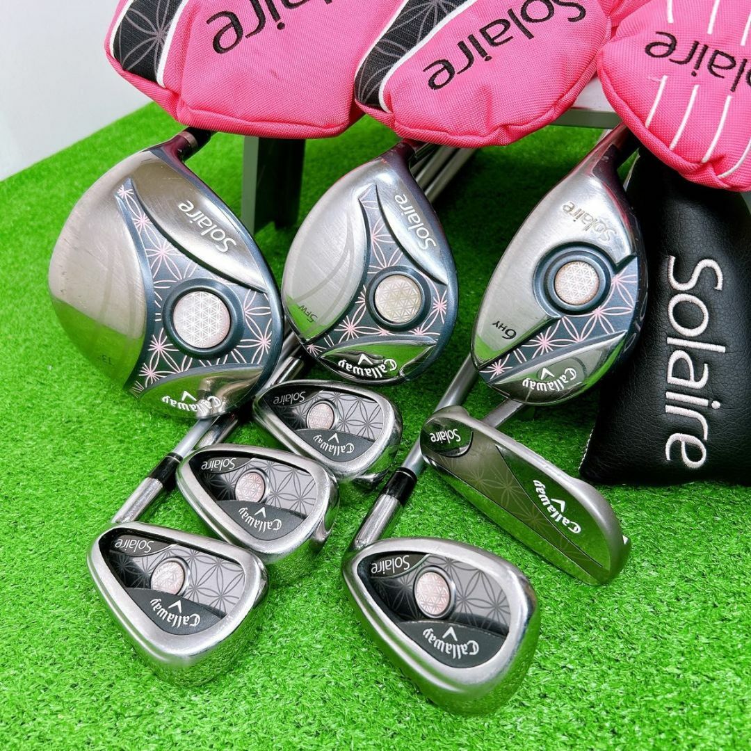 Callaway - 【現行モデル】キャロウェイ ソレイユ レディース クラブセット 8本 女性 Lの通販 by S&S's shop|キャロウェイ ならラクマ Callaway - 【現行モデル】キャロウェイ ソレイユ レディース クラブセット 8本 女性 Lの通販 by S&S's shop|キャロウェイ ならラクマ
