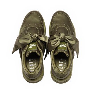 プーマ(PUMA)のAce様取置中PUMA by Rihanna bow sneaker olive(スニーカー)