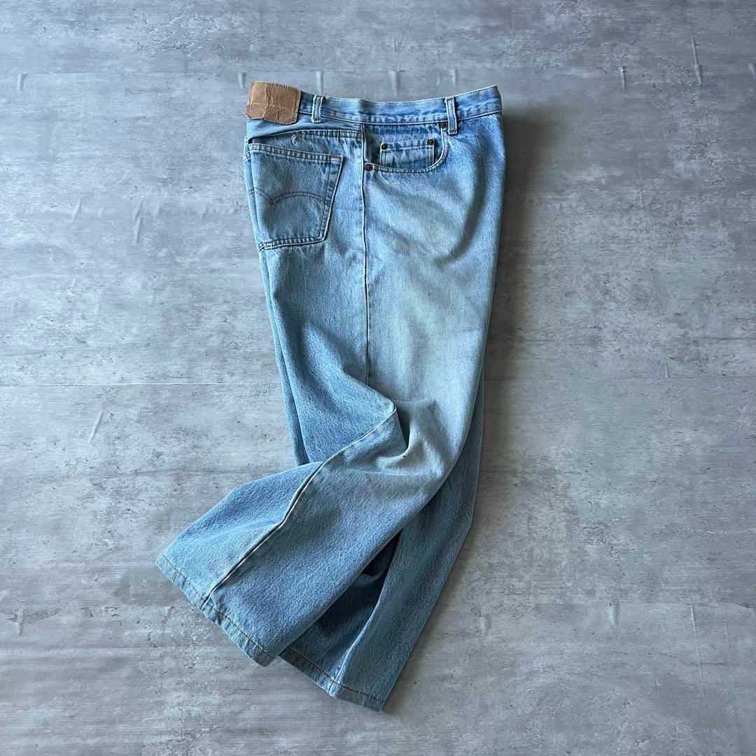 80年代腰履き可愛い◎】Levi's501ブルーデニム古着セルビッチ 80年代腰履き可愛い◎】Levi's501ブルーデニム古着セルビッチ