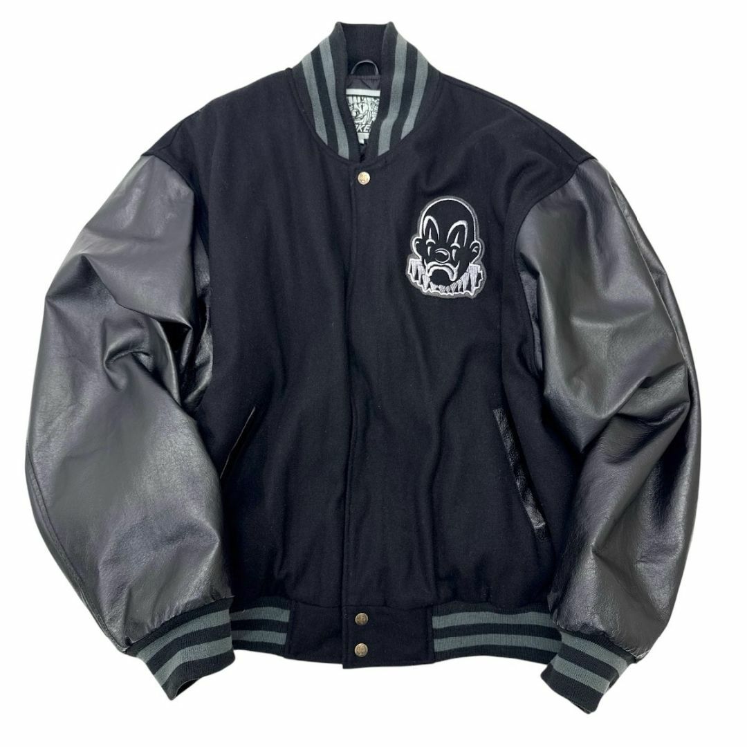 JOKER - JOKER BRAND 袖レザースタジャン 2XL ジョーカー JOKER - JOKER BRAND 袖レザースタジャン 2XL ジョーカー